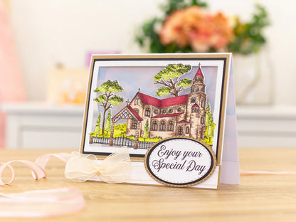Gemini Stamp & Die - Charming Church
