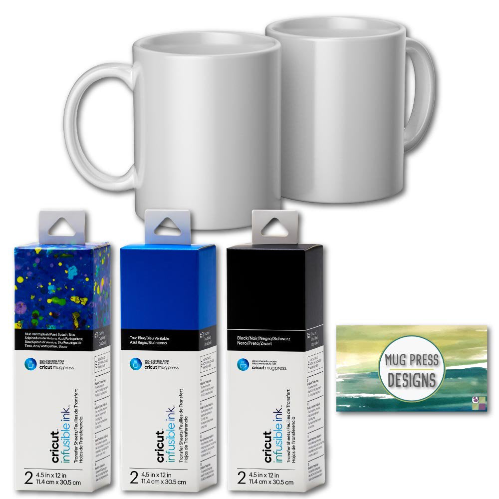 Ceramic Mugs for Mug Press, 12Oz Infusible Ink for Sublimation & Designs