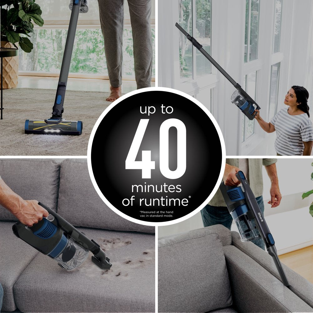 ® Pet Pro Cordless Stick Vacuum with Powerfins Brushroll, Pet Multi-Tool & Crevice Tool Included, 40-Min Runtime, WZ250