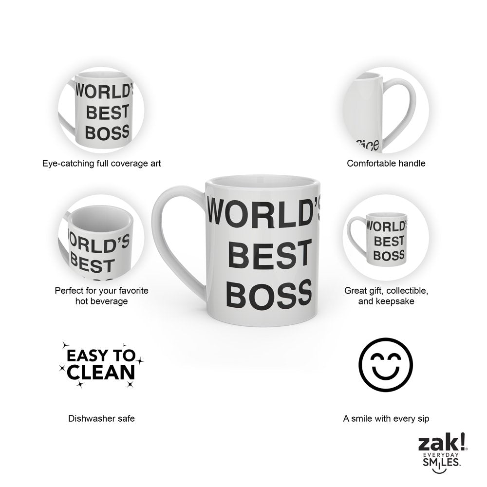 the Office 15 Ounce Mug, World'S Best Boss