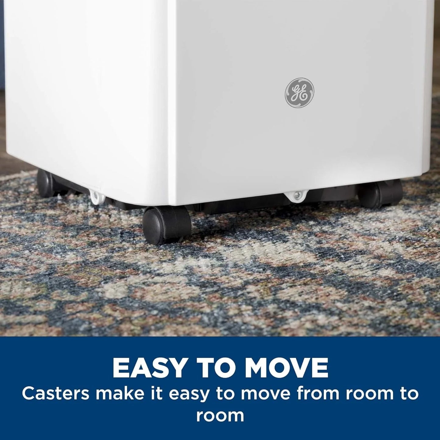 6,100 BTU Portable Air Conditioner for Small Rooms up to 250 Sq Ft., 3-In-1 with Dehumidify, Fan and Auto Evaporation, Included Window Installation Kit 6100 BTU White