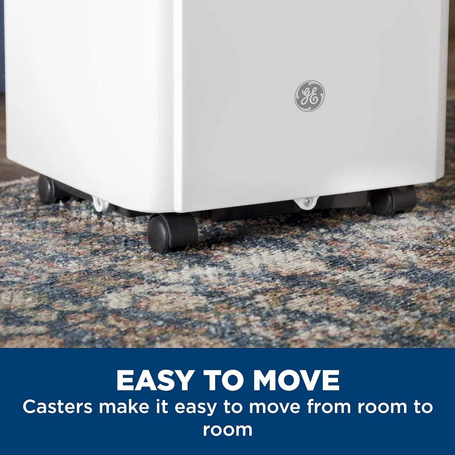 6,100 BTU Portable Air Conditioner for Small Rooms up to 250 Sq Ft., 3-In-1 with Dehumidify, Fan and Auto Evaporation, Included Window Installation Kit 6100 BTU White