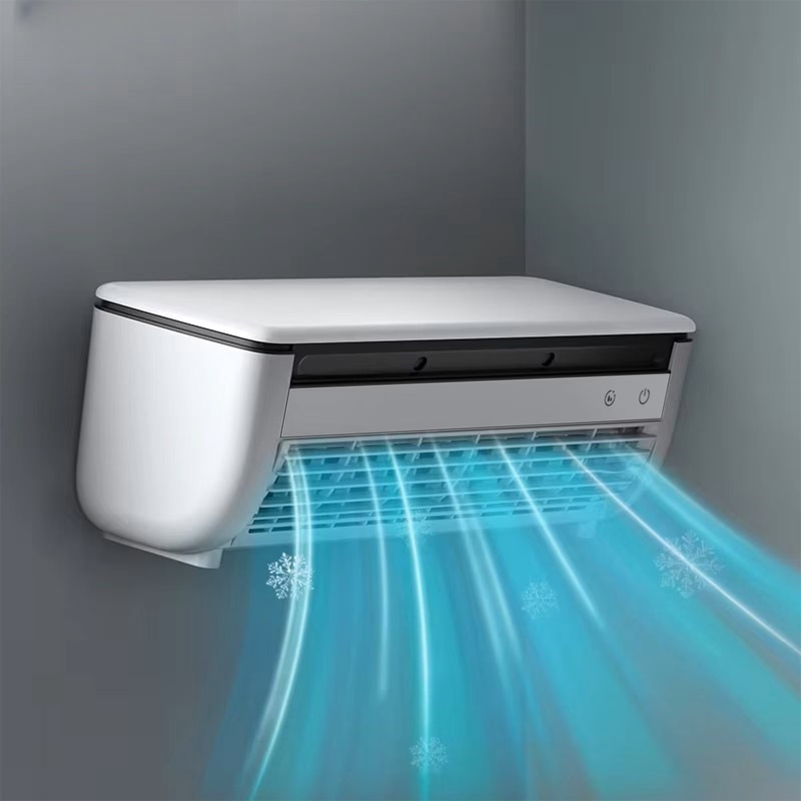 10000 BTU Window Air Conditioner 450 Sq Ft. Intelligent AC, with Remote Control, Can Be Used as a Dehumidifier/Fan, Operates Quietly, Energy-Saving