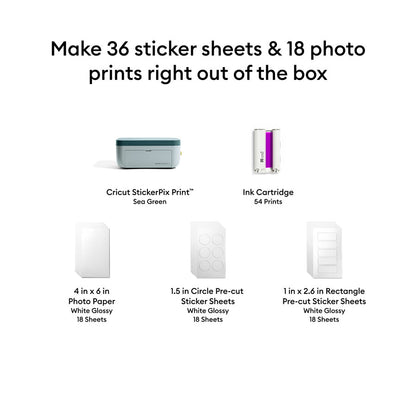 Cricut StickerPix Print™ Essential Bundle