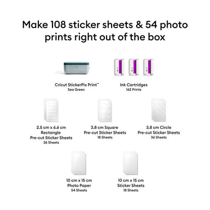 Cricut StickerPix Print™ Ultimate Plus Bundle