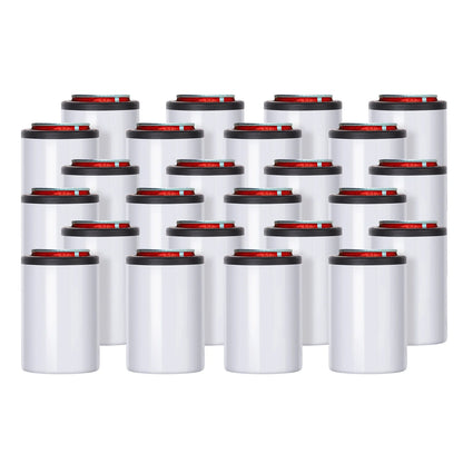 12 OZ Sublimation Can Cooler Insulator Blanks White 4 Pack