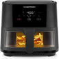 Turbotouch Easy View Air Fryer, Cook Oil-Free, Convenient Window, 5 Quarts