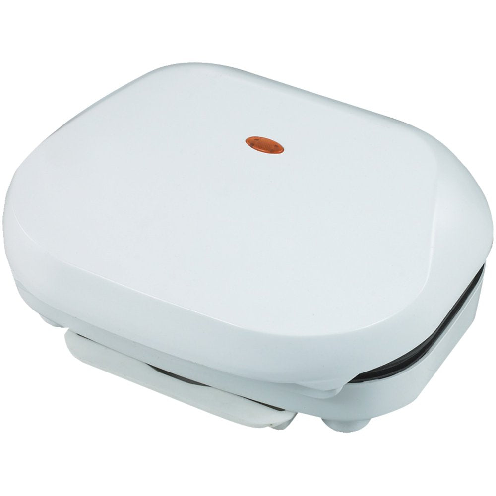 Brentwood TS-605 Non-Stick 750W Indoor Electric Contact Grill, White