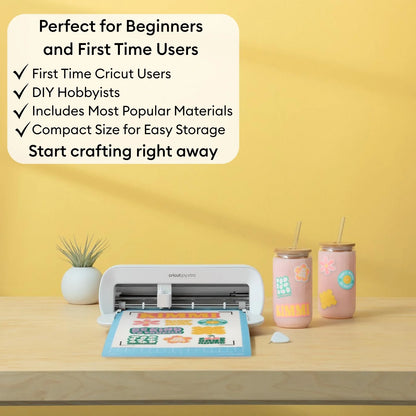 Cricut Joy Xtra Sticker and Vinyl Starter Bundle Set