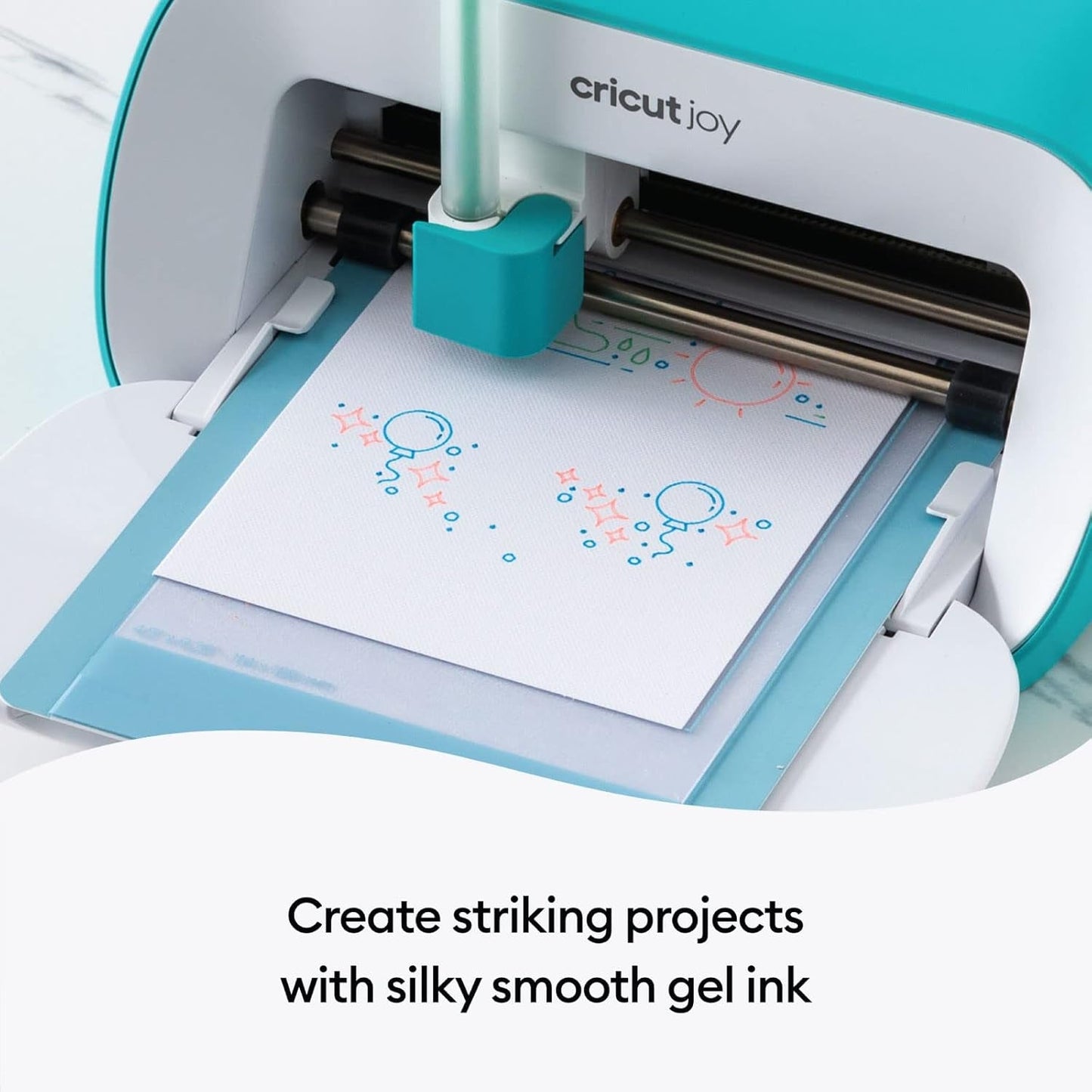 Cricut Joy Glitter Gel Pens 0.8 Mm, Rainbow (10 Ct)