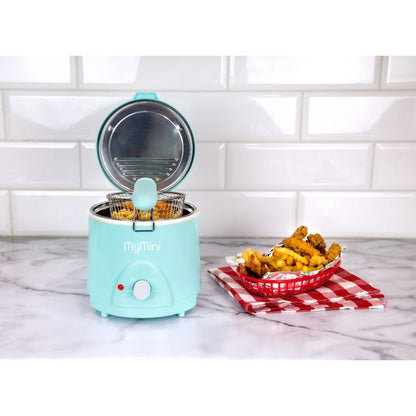 New 1.5-Quart Deep Fryer, Blue