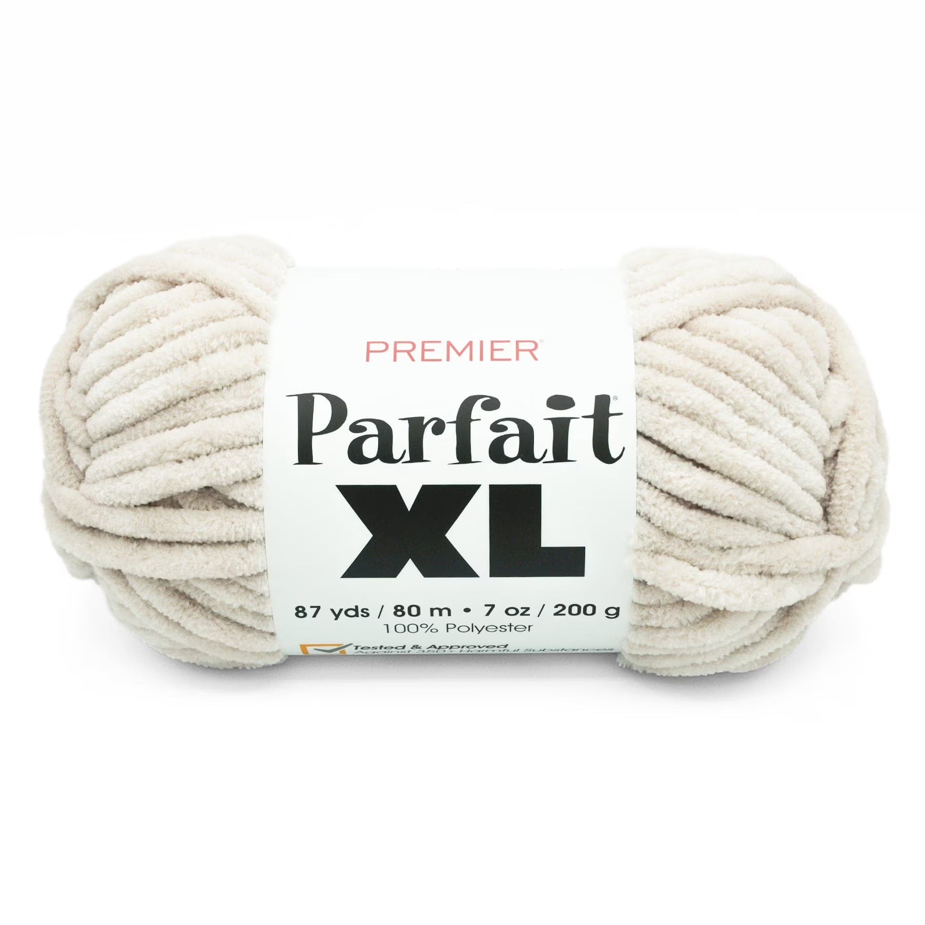 Premier Yarns Parfait® XL #7 Super Chunky Jumbo Chenille Yarn, Light Brown, 7Oz 87Yds