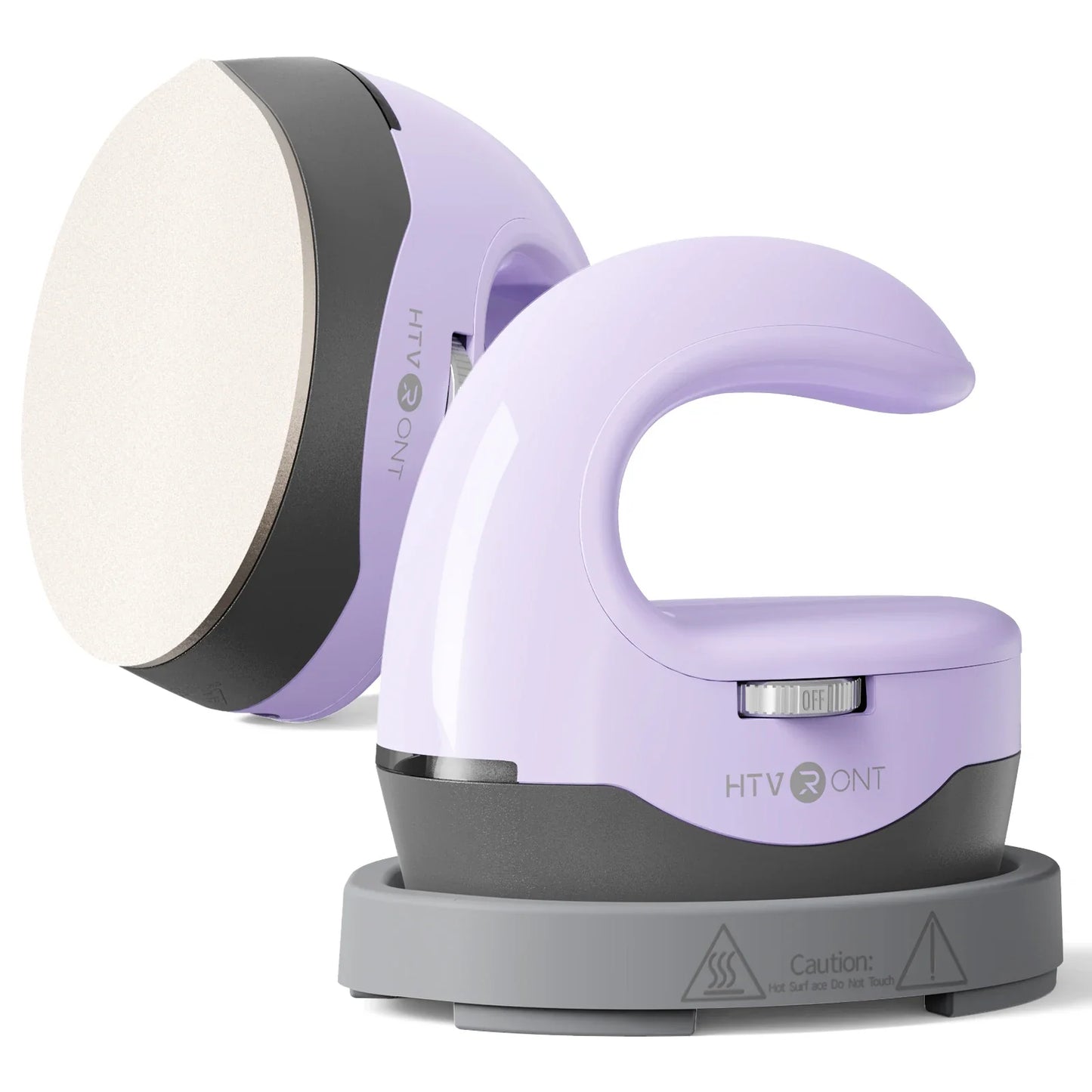 HTVRONT Heat Press H1 Mini Heat Press Machine, Small Heat Press Portable Iron Press Machine for T Shirts, Hats, Heating Transfer Projects
