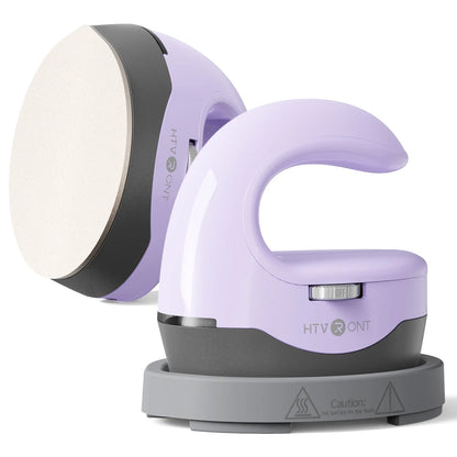 HTVRONT Heat Press H1 Mini Heat Press Machine, Small Heat Press Portable Iron Press Machine for T Shirts, Hats, Heating Transfer Projects