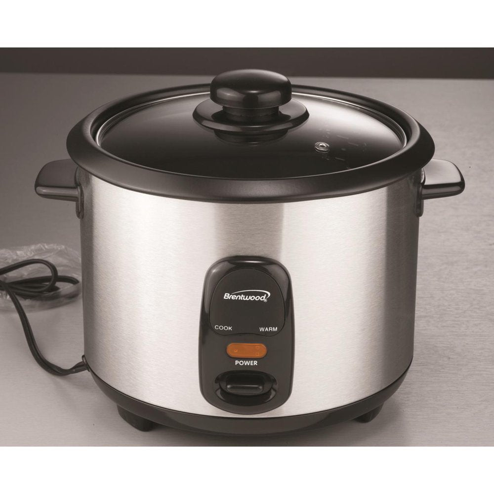 New TS-20 10-Cup Uncooked/20-Cup Cooked Rice Cooker, Stainless Steel