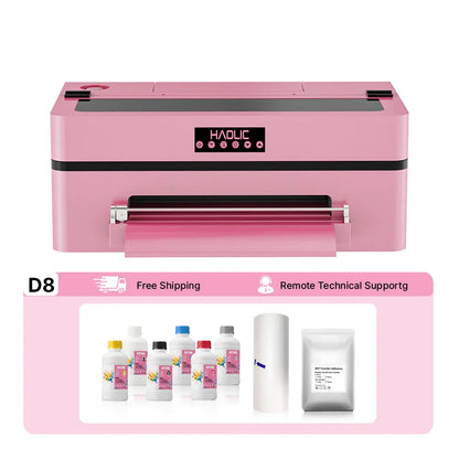 Haolic Mini D8 DTF Printer 13" | Compact Direct-To-Film Printer for Small Business & Home Use