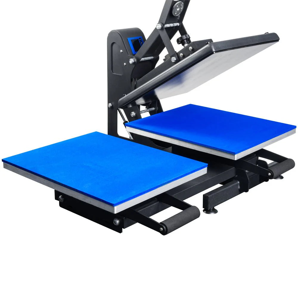 16" X 20" Double Station Auto-Open Heat Press Stand Bundle