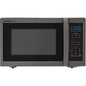 Carousel 1.4 Cu. Ft. 1100W Countertop Microwave Oven in Black Stainless Steel