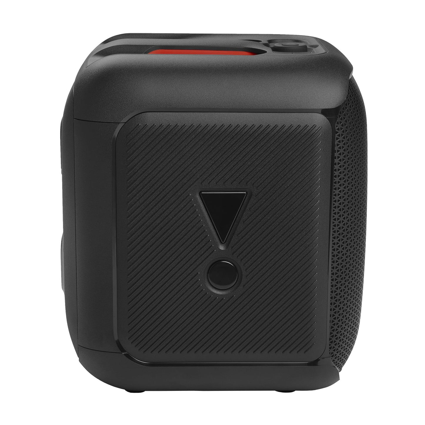 Partybox Encore Essential - Portable Party Speaker with Powerful 100W Sound, Built-In Dynamic Light Show, and Splash Proof Design - Black