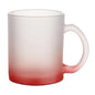 HPN Sublicraft 11 Oz. Color Gradient Sublimation Glass Mug - 12 per Case