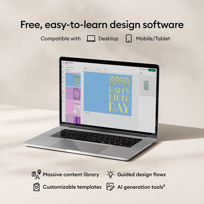 Cricut Explore® 5 + Essential Bundle