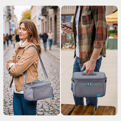 Tote Carrying Case Bag for Glee S501 Vinyl Cutting Machine - Protable Travel Storage Bag Compatible with Cricut Joy, Accessories and Suppliers, Grey