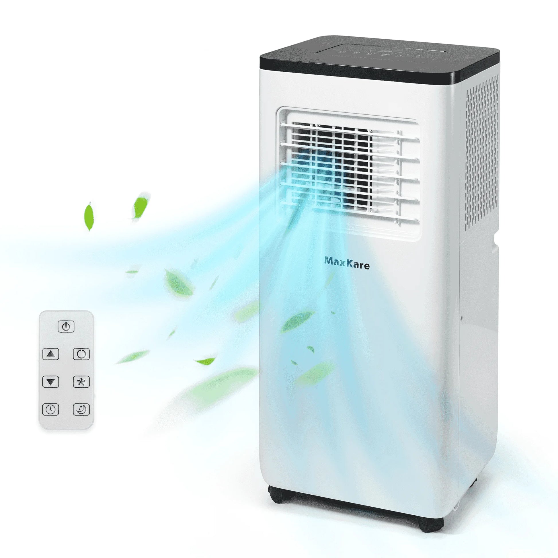 10000 BTU Portable Air Conditioner for Room up to 450 Sq.Ft, 3-In-1 AC Unit with Remote Control - White