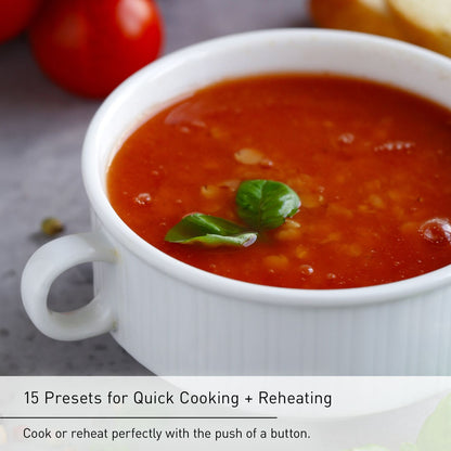 1.6-Cu. Ft. 1250W Countertop Microwave with Inverter Technology, White NN-SN74PW