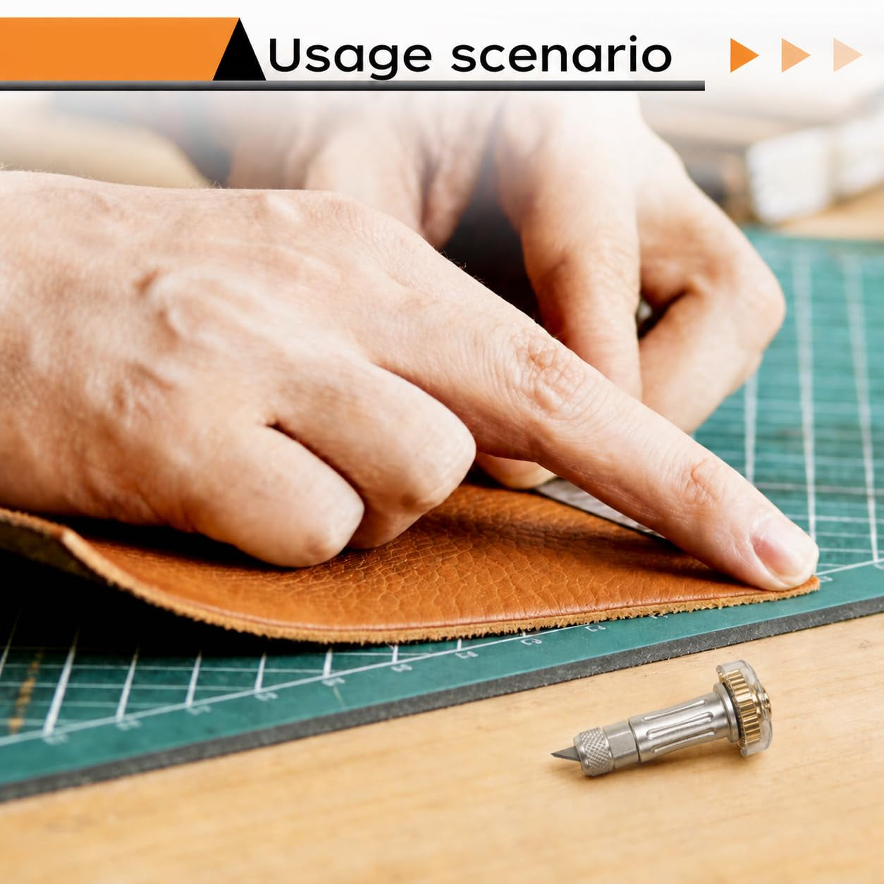 Knife Blade and Drive Housing Compatible with Cricut Maker | Fits Maker, Maker 3 and Maker 4; Precision Deep-Cut Tool for 2-5 Oz Leather, Matboard and Other Dense Craft Materials.