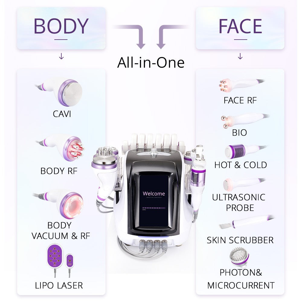 Pro 10 in 1 Beauty Machine for Body Massage Facial Care Skin Lifting Lost Weig87