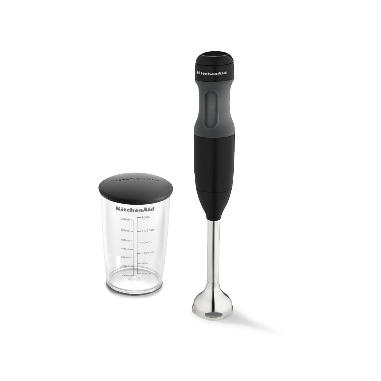 2-Speed Corded Hand Blender, Onyx Black with Blending Jar and Lid, KHB1231OB