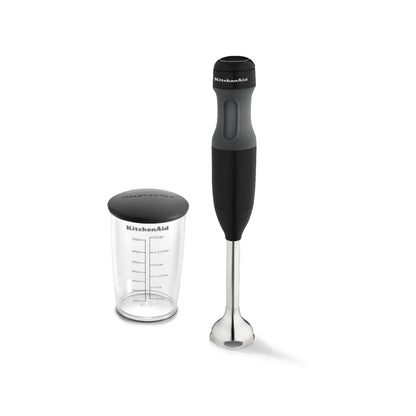 2-Speed Corded Hand Blender, Onyx Black with Blending Jar and Lid, KHB1231OB