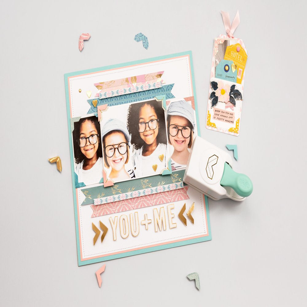 Embossing Punch-1" Photo Corners