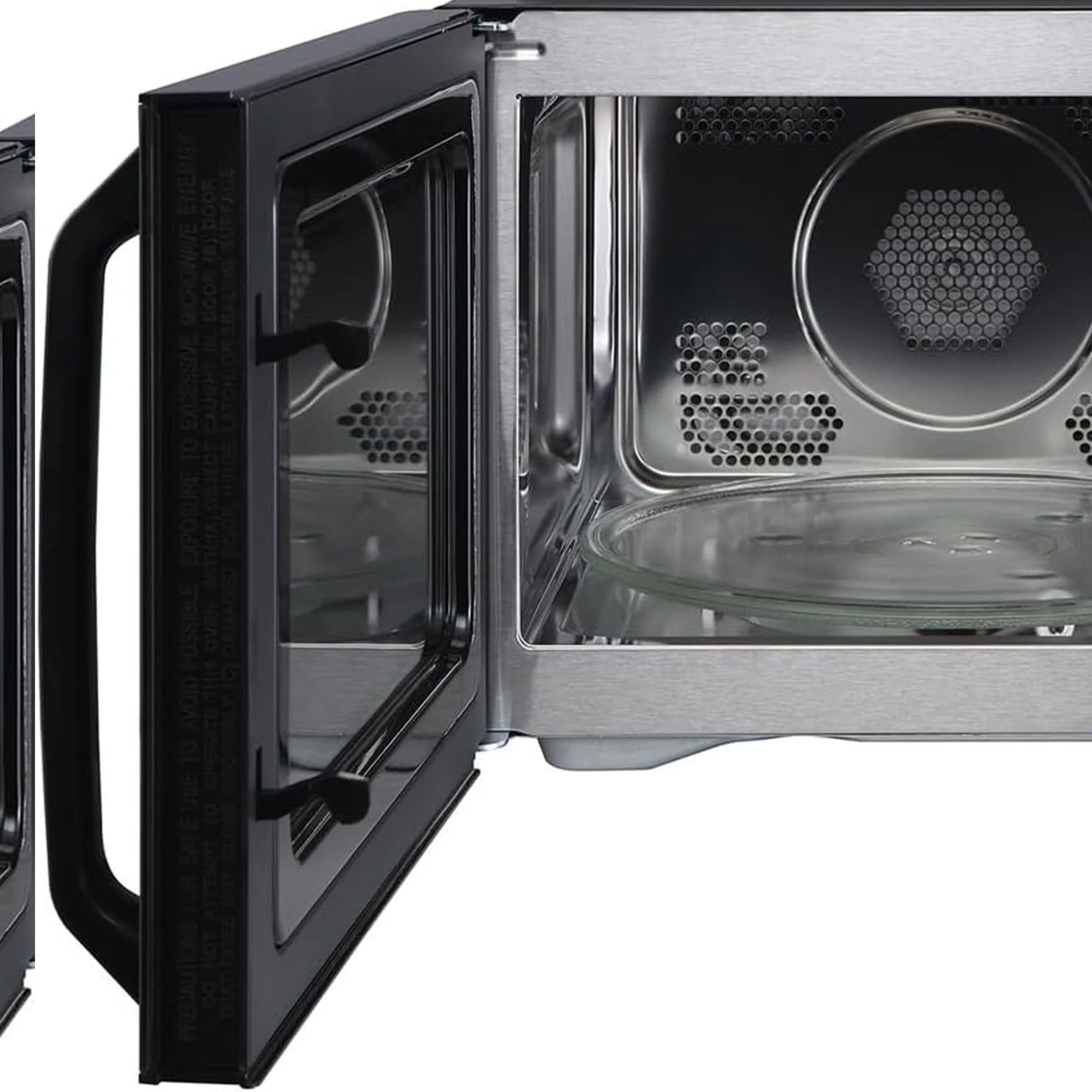 1 Cu Ft Countertop Microwave Oven in Multicolored