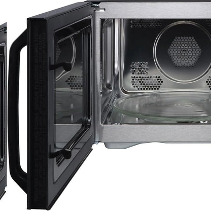 1 Cu Ft Countertop Microwave Oven in Multicolored