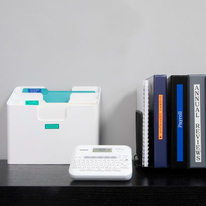 P-Touch PT-D410 Home / Office Advanced Label Maker | Connect via USB to Create and Print on Tze Label Tapes up to ~3/4 Inch, White
