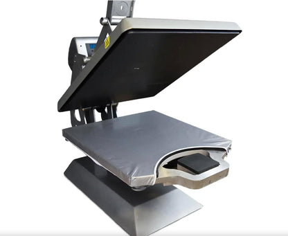 Stahls' Hotronix Quick Change Garment Platen Tag along HP Platen – Interchangeable Platen Is Designed to Quickly Heat Apply Shirt Fronts and Tagless Labels.