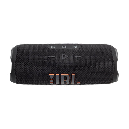 Flip 7 - Portable Waterproof and Drop-Proof Speaker, Bold  Pro Sound with AI Sound Boost, 16Hrs of Playtime, and Pushlock System with Interchangeable Accessories (Black)