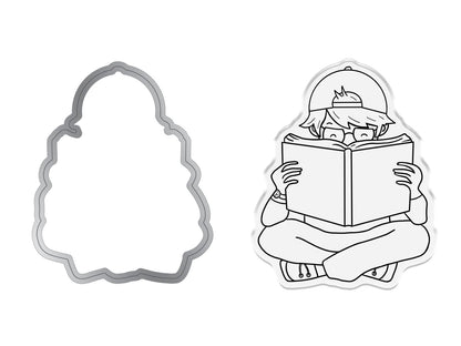 Crafters Companion Bookworm Collection Stamp & Die Set - Full of Adventures