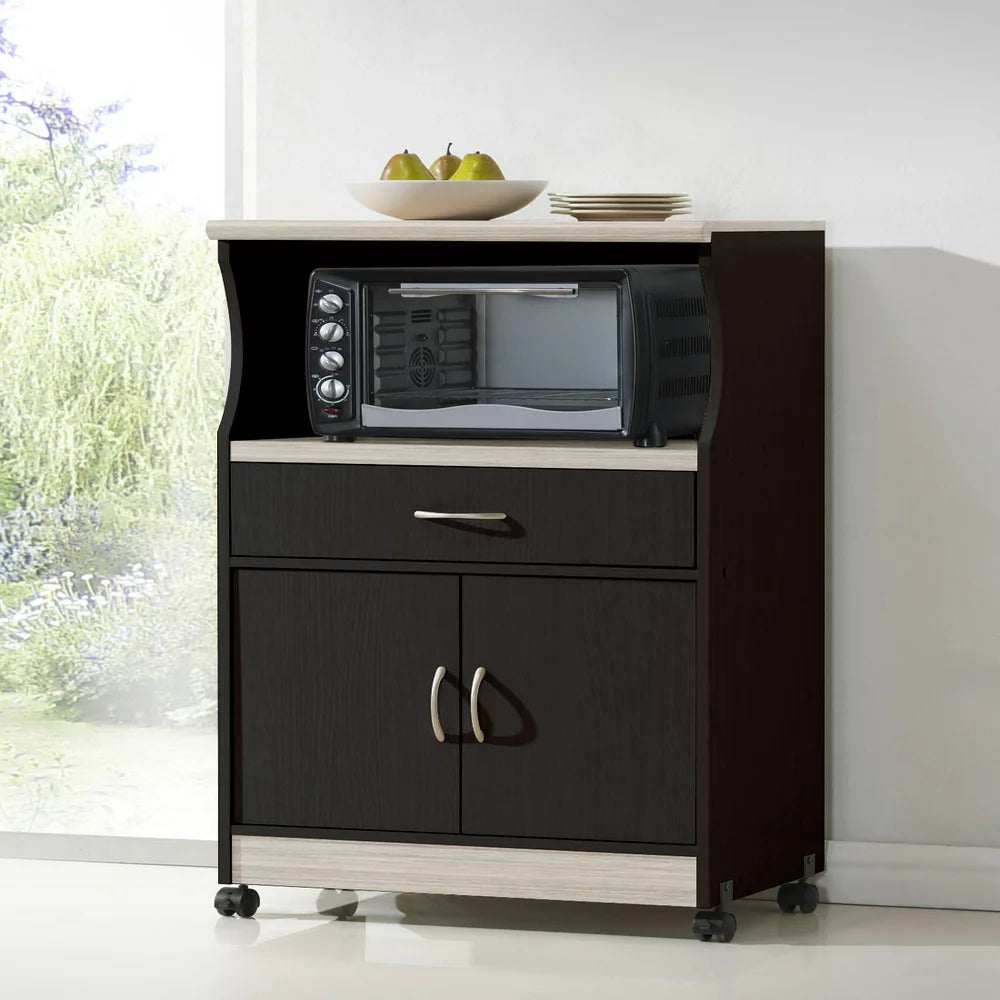 Microwave Cart, Chocolate