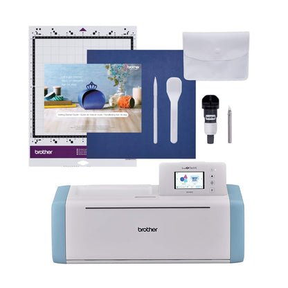Brother Scanncut SDX85S Electronic DIY Cutting Machine with Scanner, Make Vinyl Wall Art, Appliques, Homemade Cards and More with 251 Included Patterns