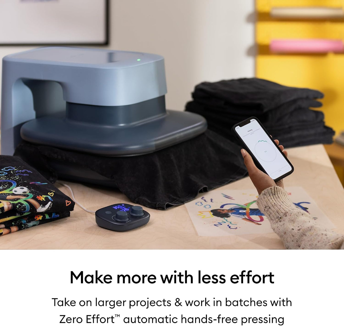 Cricut Autopress™ 2 15X15 Heat Press Machine for T Shirts & More | Adjustable Pressure & Heat for Professional Results - for Heat Transfer Vinyl (HTV), Sublimation, & DTF - Heat Guide