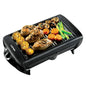 Electric Smokeless Indoor Grill W/ Adjustable Temperature, Non-Stick, Black