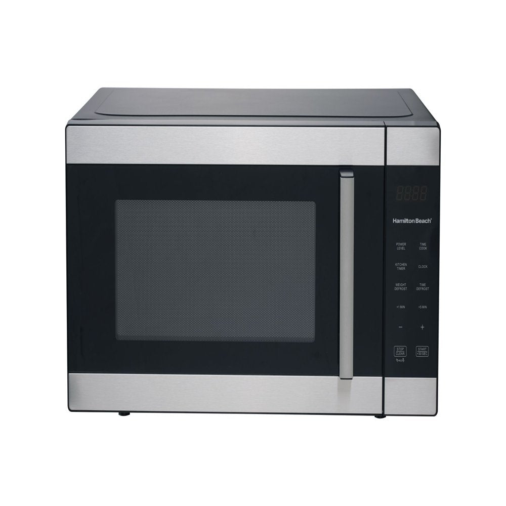 1.6 Cu Ft Sensor Cook Countertop Microwave Oven in Stainless Steel, New