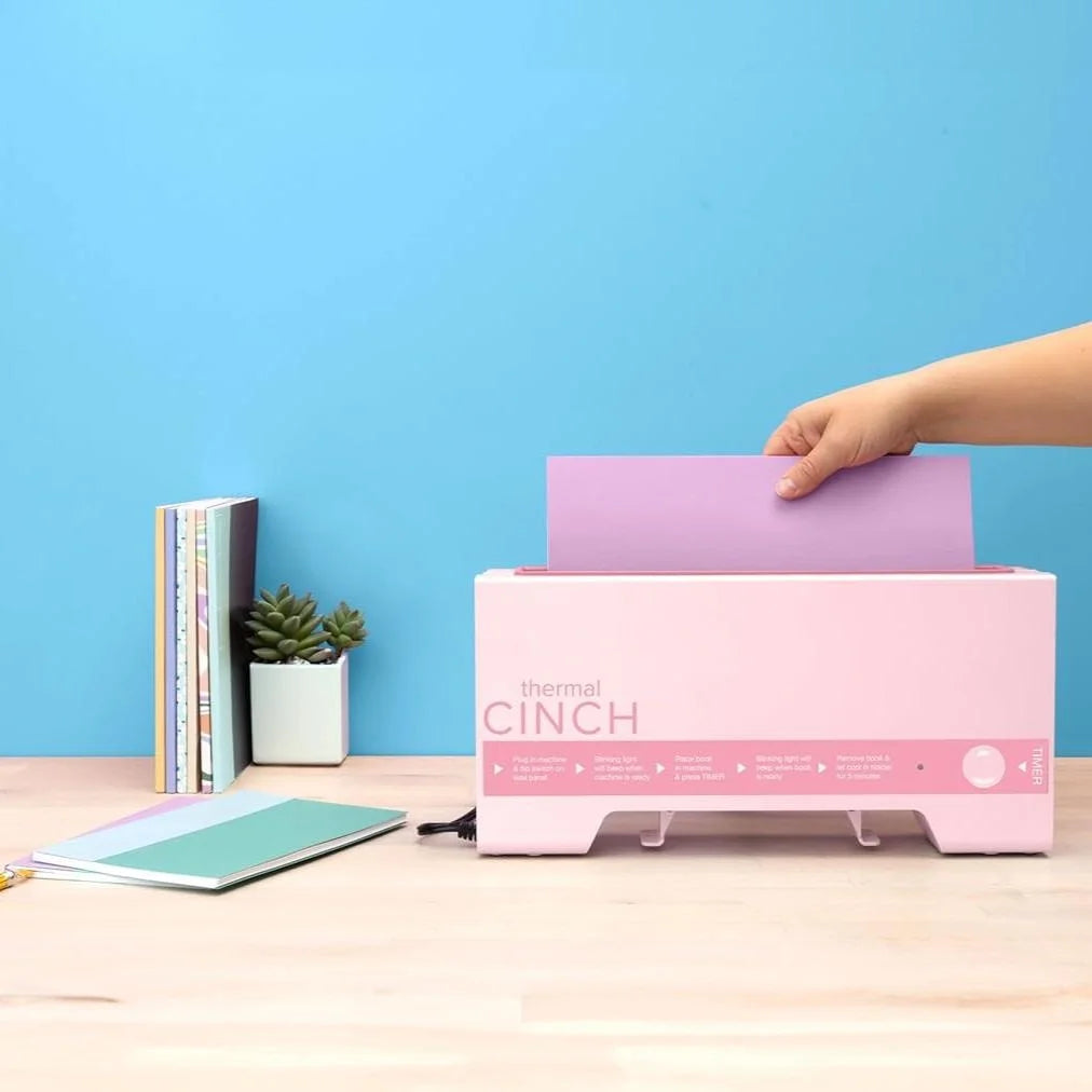 We R Thermal Cinch Binding Machine US Plug-Pink