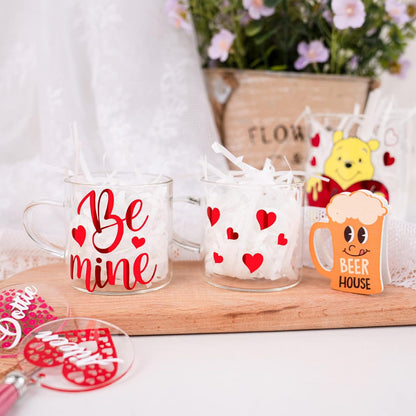 Chrome Red Vinyl Adhesive Red Chrome Vinyl Permanent Vinyl for Cricut Machine 1Ftx5Ft