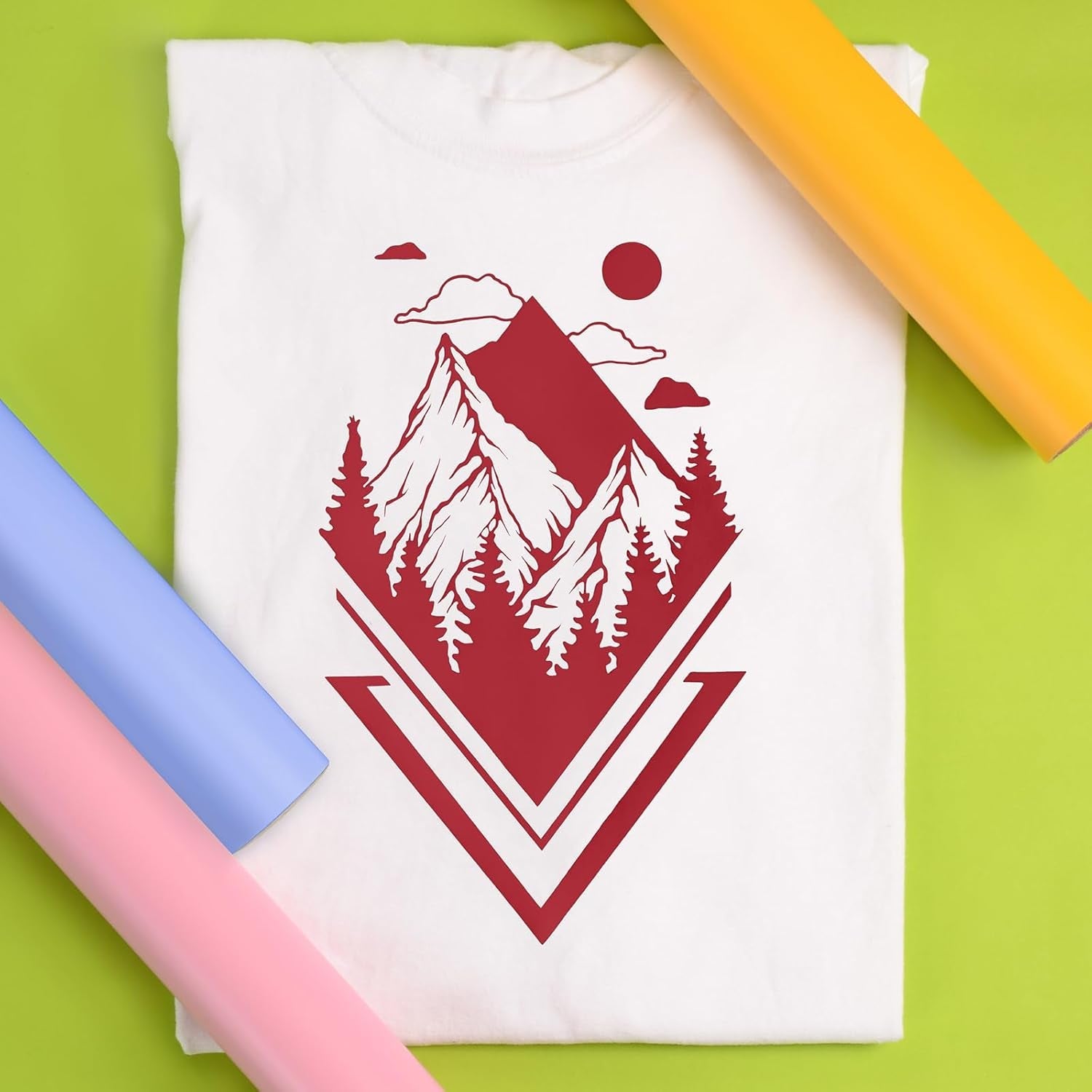 Siser Easyweed Heat Transfer Vinyl 11.8" X 15Ft Roll (Red) - Compatible with Siser, Cricut, Silhouette and Other Craft/Professional Cutters - CPSIA Certified