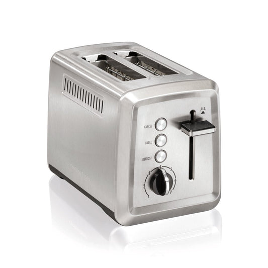 2 Slice Toaster, Extra-Wide Slots, Bagel Setting, Toast Boost, Slide-Out Crumb Tray, Auto-Shutoff & Cancel Button, Defrost Function, Stainless Steel 22794