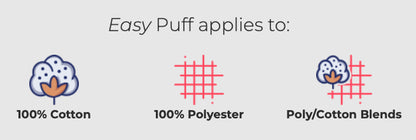 Easypuff HTV Iron on Heat Transfer Vinyl 12" X 20Ft Roll - Beige