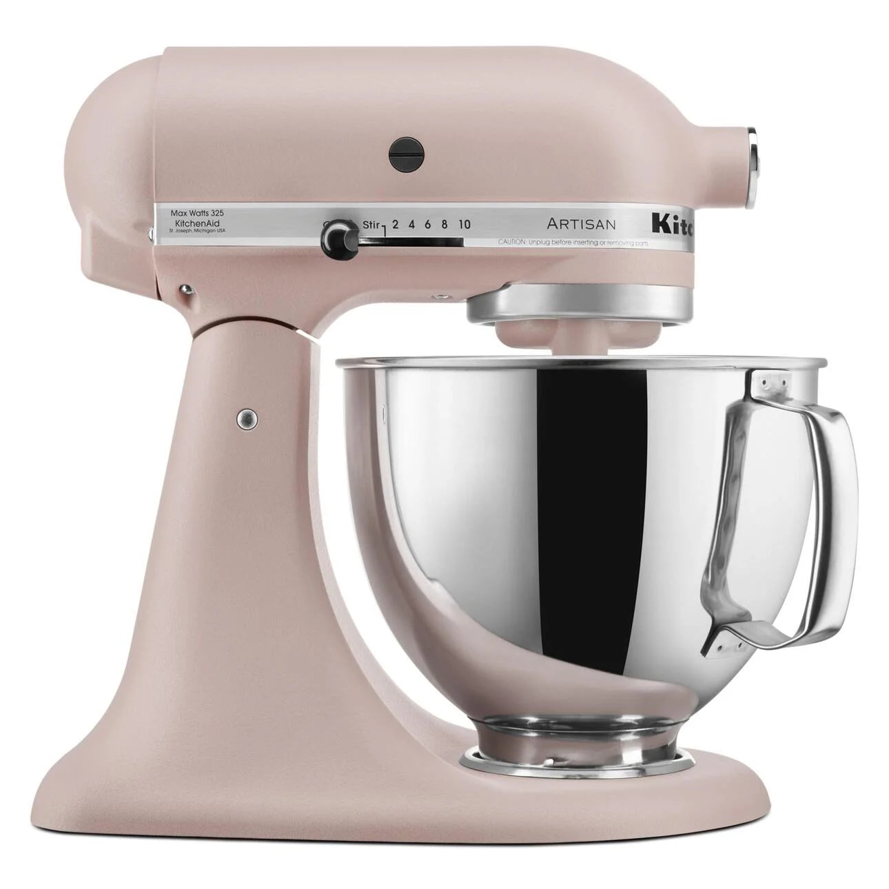 Artisan Series 5-Quart Tilt-Head Stand Mixer, Feather Pink, KSM150PS